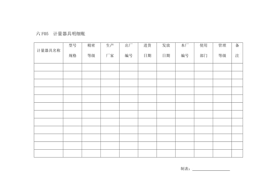 《精编》计量器具检定登记卡2_第3页