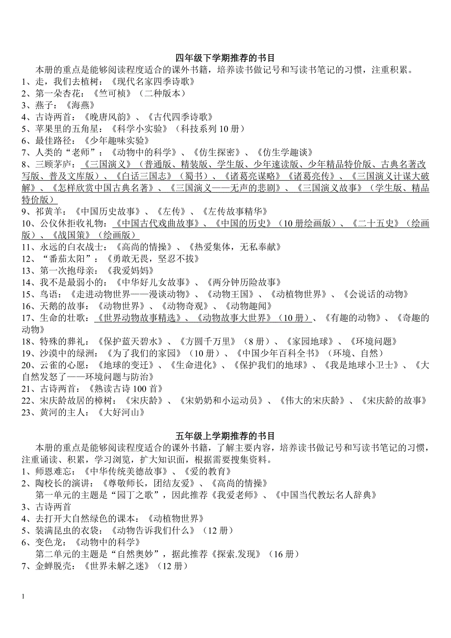 小学生课外阅读书目(必读推荐)资料讲解_第4页