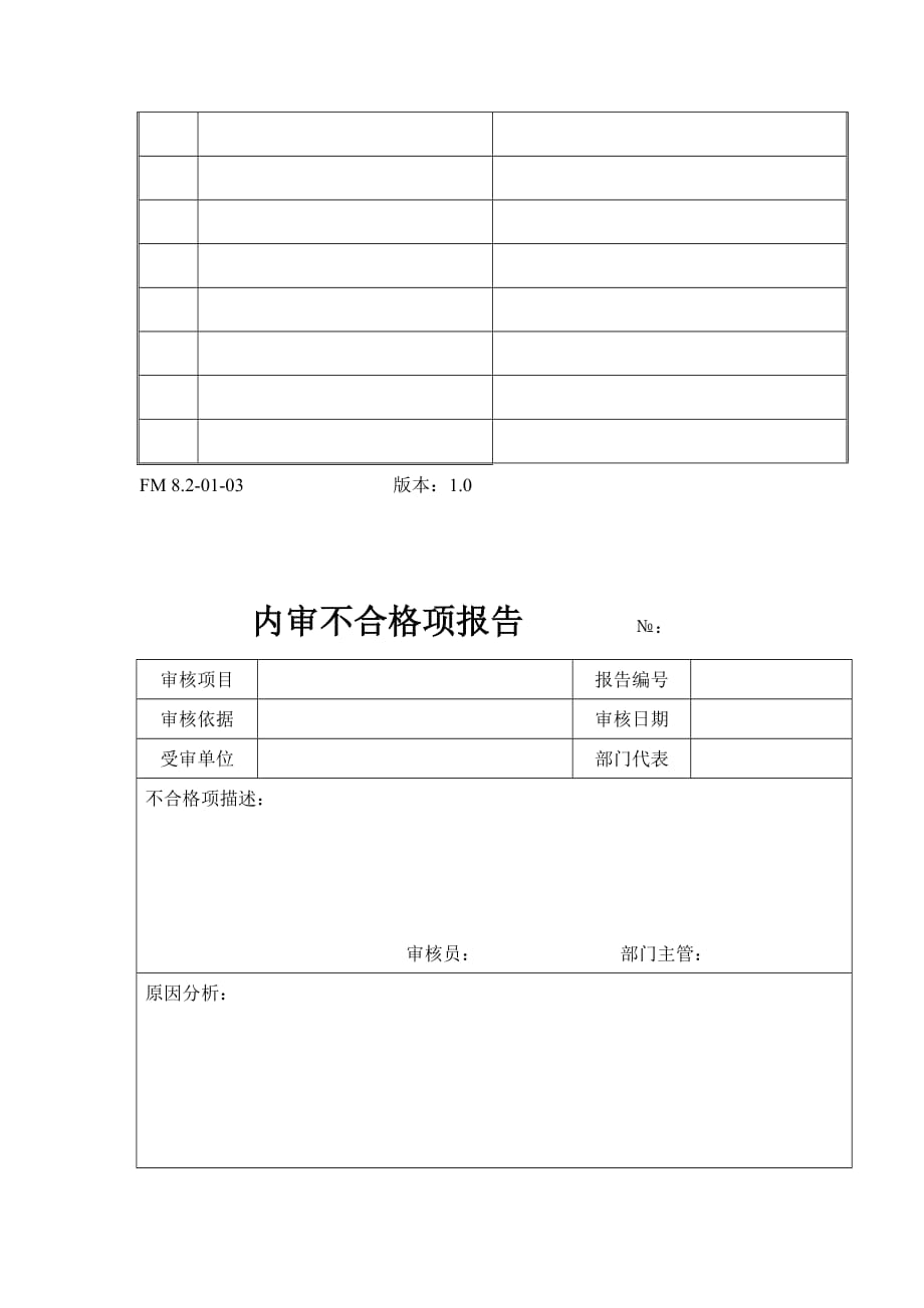 《精编》公司年度内部质量审核计划表_第4页