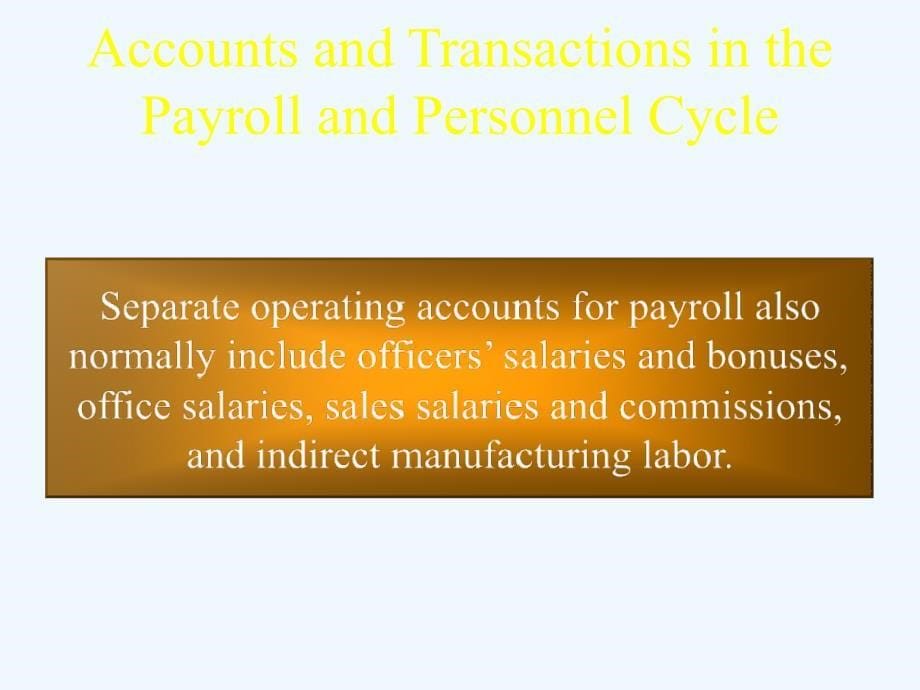 《精编》Audit of the Payroll and Personnel Cycle（英文版）_第5页