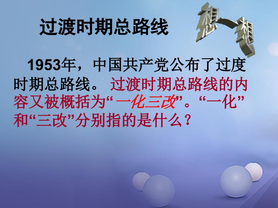 山东省巨野镇大义县八年级历史下册 第4课 社会主义制度的确立课件 北师大版_第3页