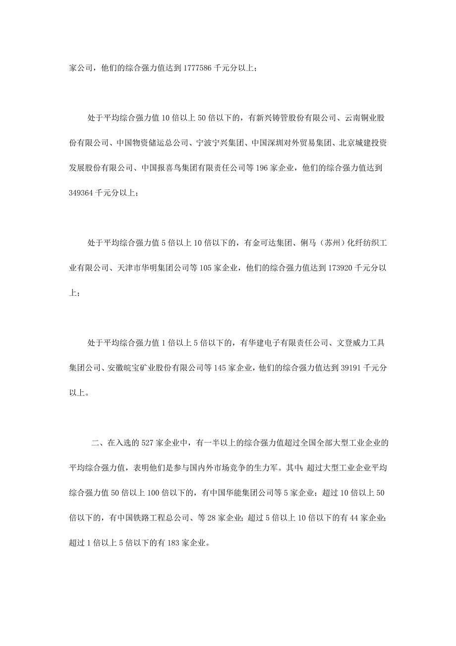 《精编》我国最具竞争力的大企业集团调研报告_第3页