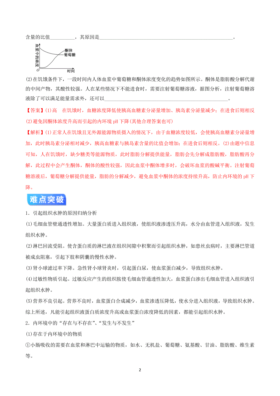 新高考生物二轮专项提升专题10-1 动植物生命调节（疑难突破）_第2页