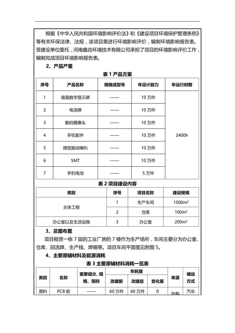 2020（项目管理）深圳市百裕兴科技有限公司建设项目_第5页