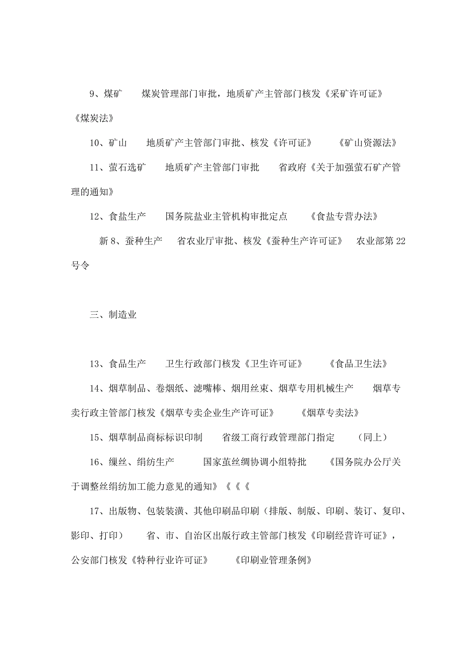 《精编》企业登记有关行业前置审批资料_第2页