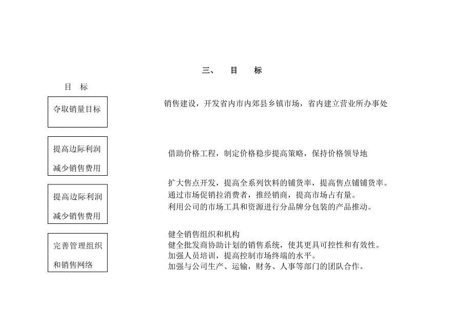 《精编》某跨国饮料公司年度市场销售计划书_第5页