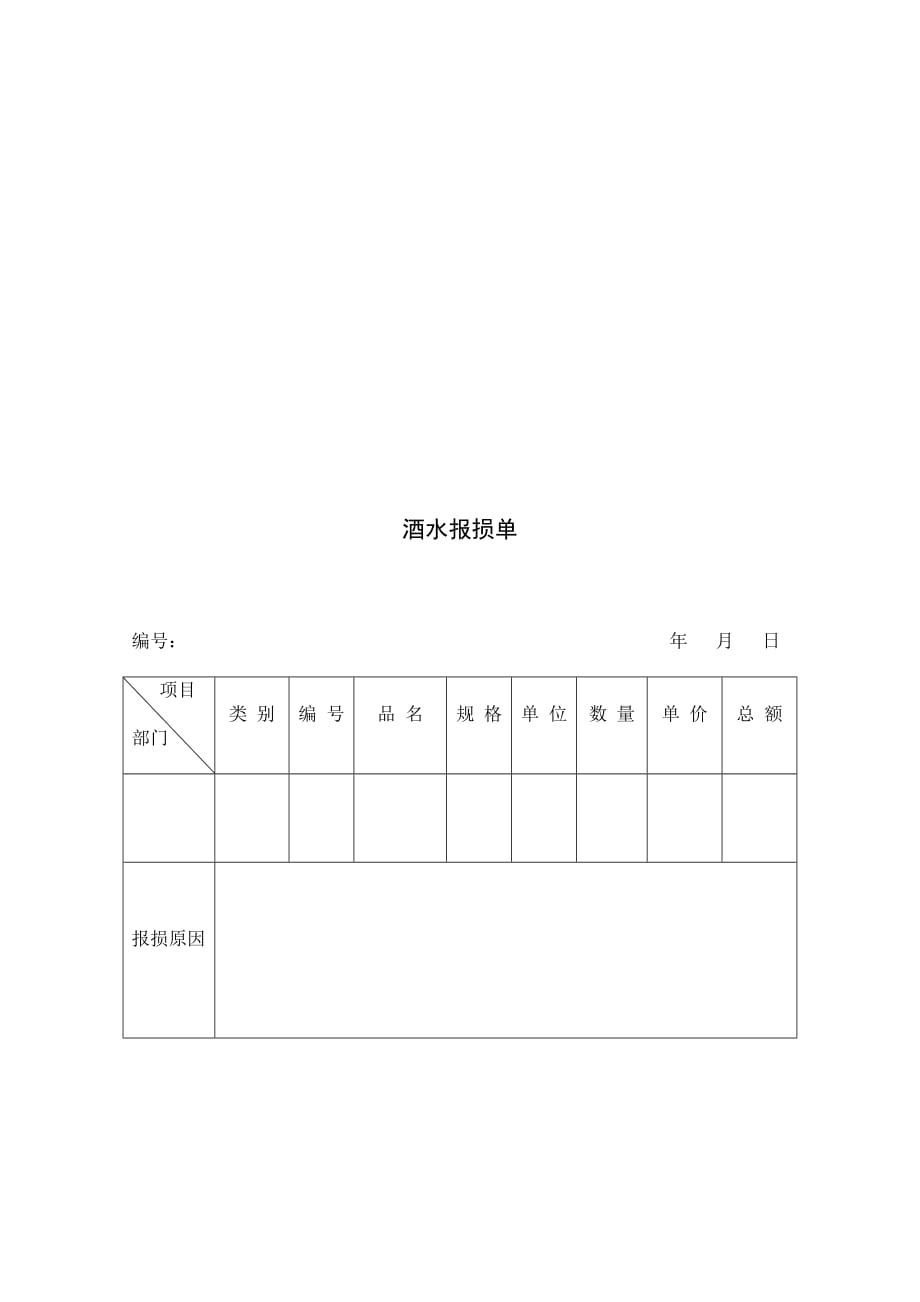 《精编》某部门酒水、饮料申请领用申请单_第4页