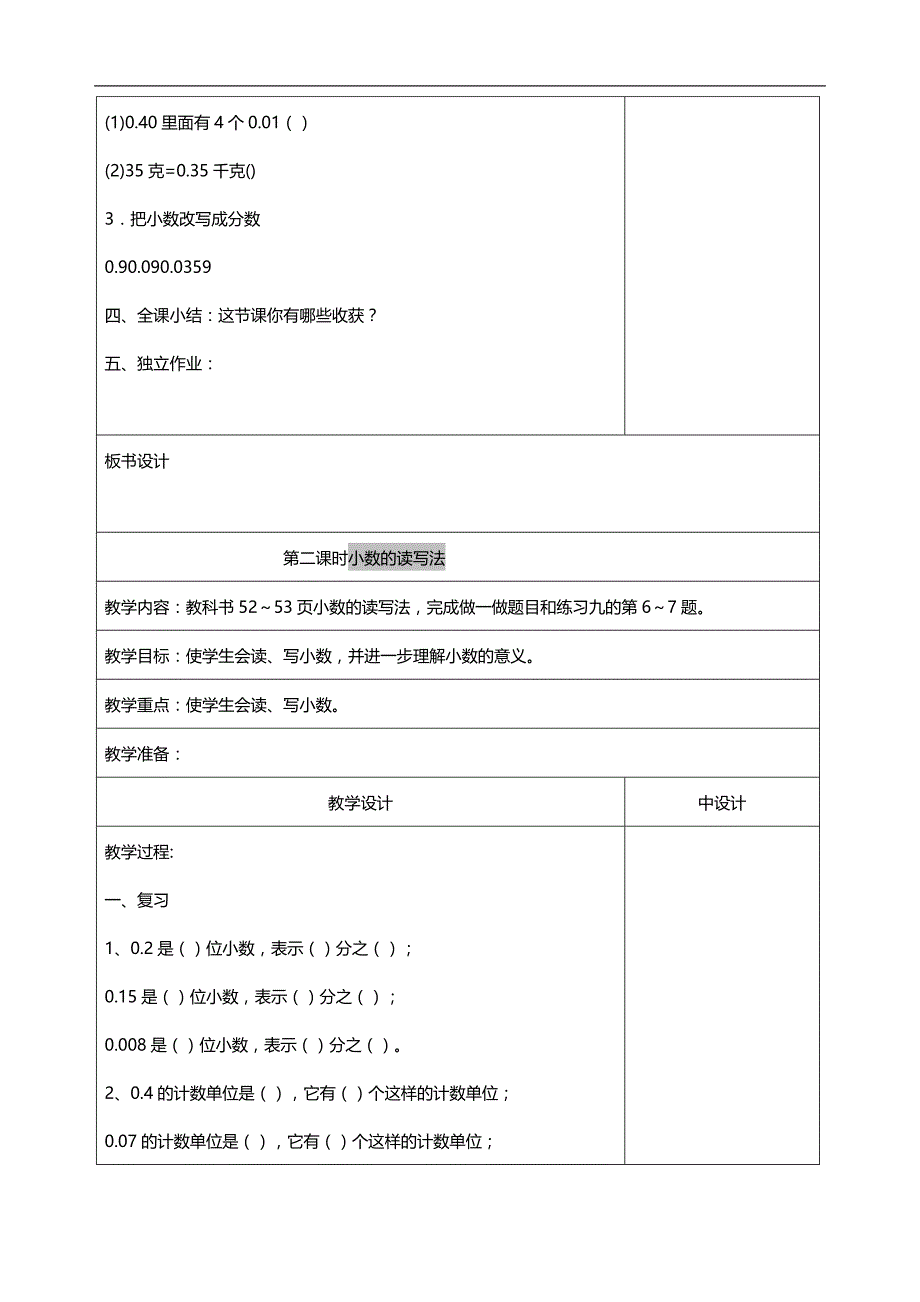 2020（电子行业企业管理）电子备课表格_第4页