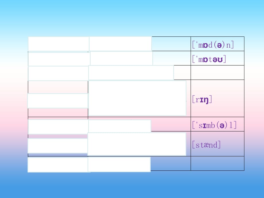 八年级英语上册 Unit 1 Playing Sports Topic 3 The school sports meet is coming词汇检测课件 （新版）仁爱版_第2页