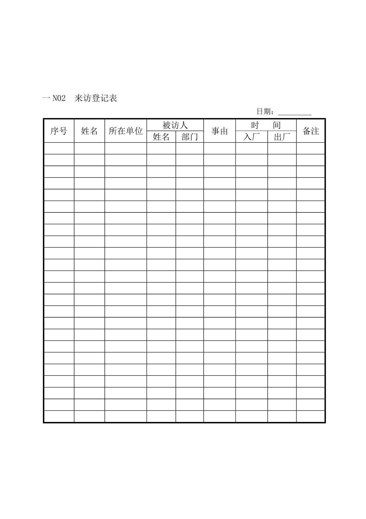 《精编》人力资源表格汇总2_第1页