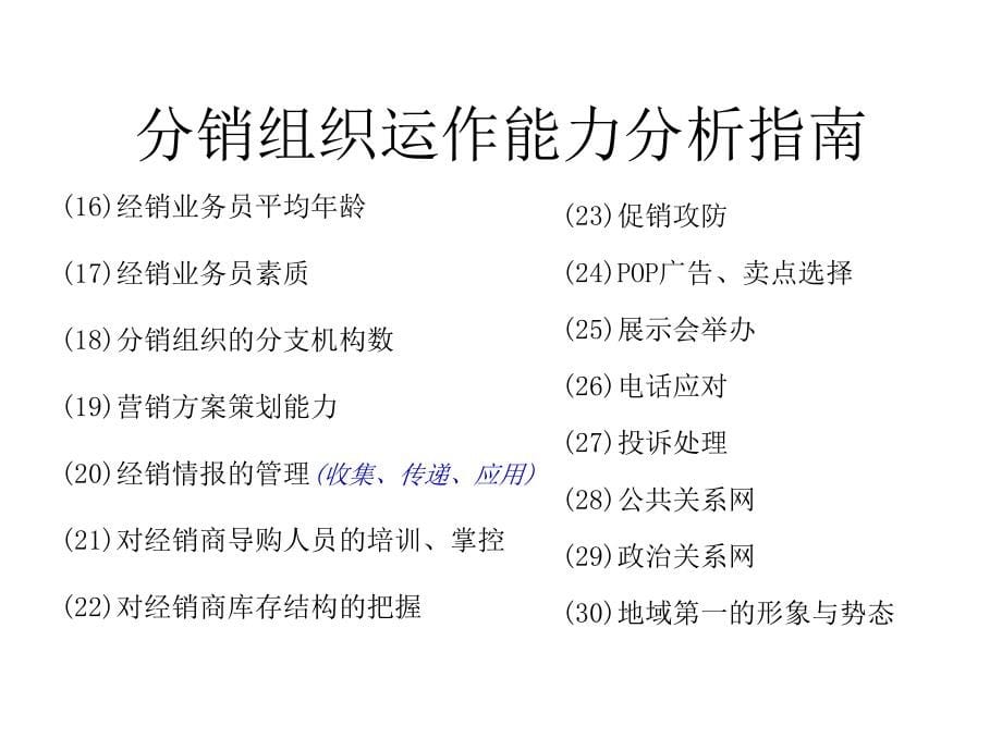 《精编》纺织行业营销组织的建设与管理_第5页