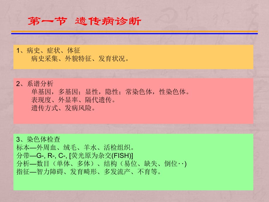 遗传病诊断及产前诊断课件PPT_第2页