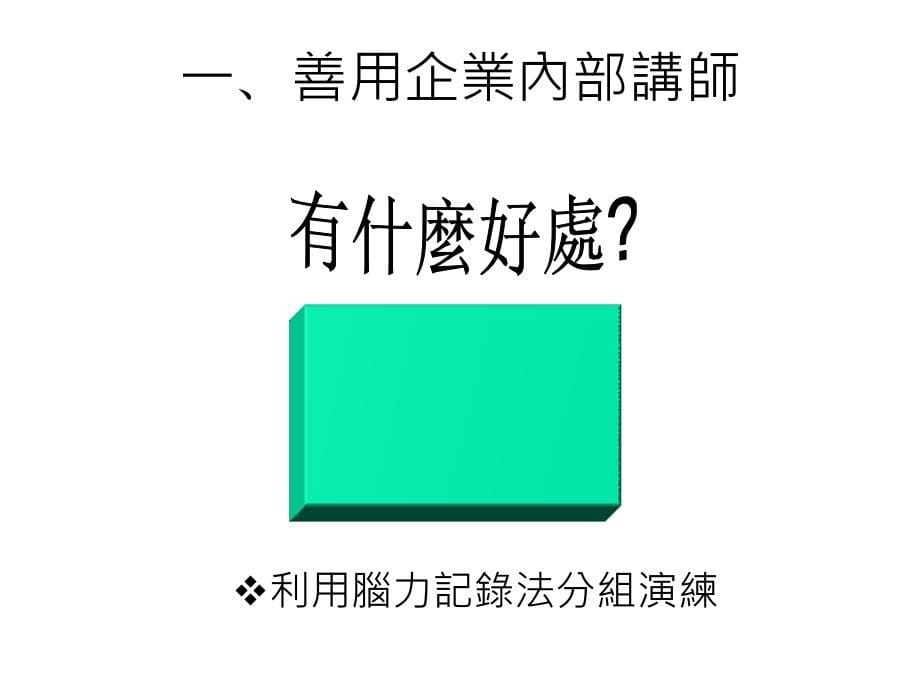 《精编》烟草企业内部讲师教学方法_第5页