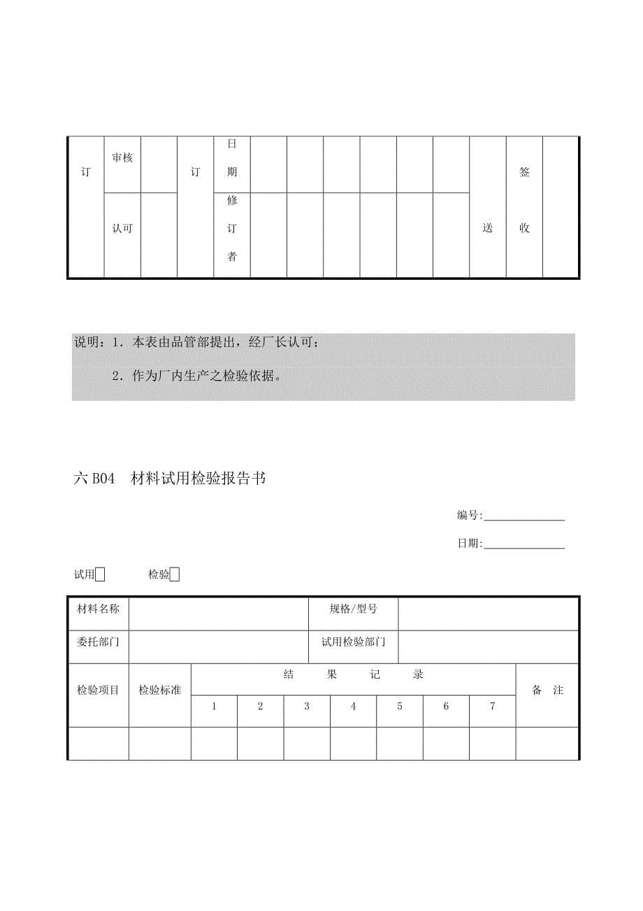 《精编》进料检验说明书与规范书_第5页