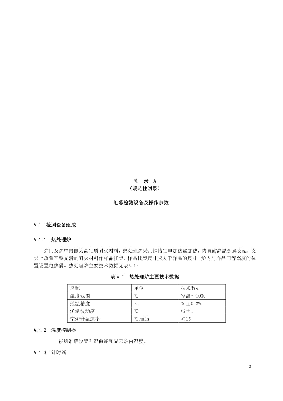 平板玻璃虹彩检测设备及操作参数_第1页