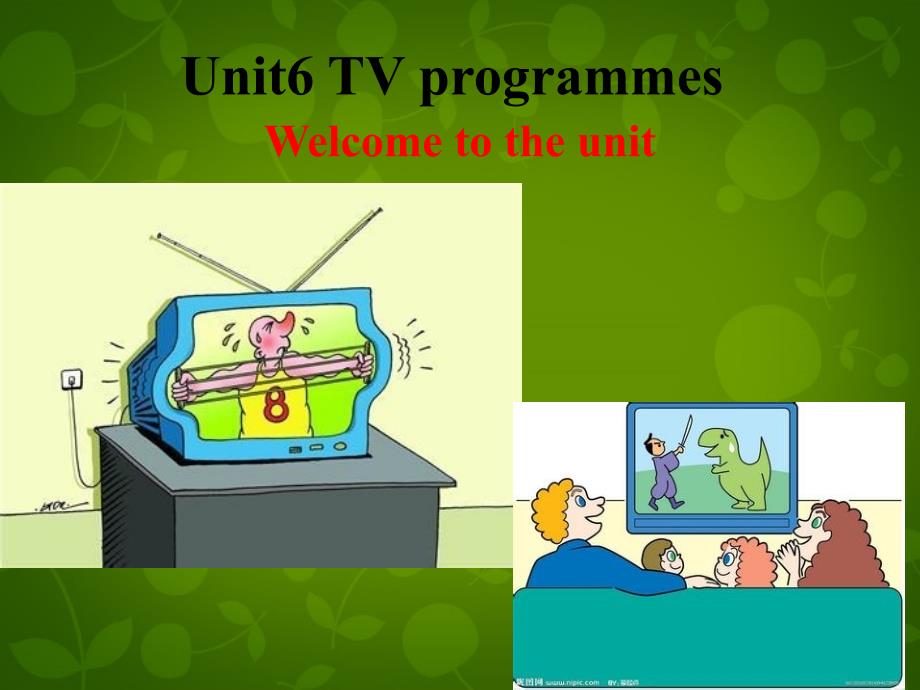 江苏仪征月塘中学九级英语上册Unit6TVprogrammeswelcometotheUnit新牛津 1.ppt_第1页