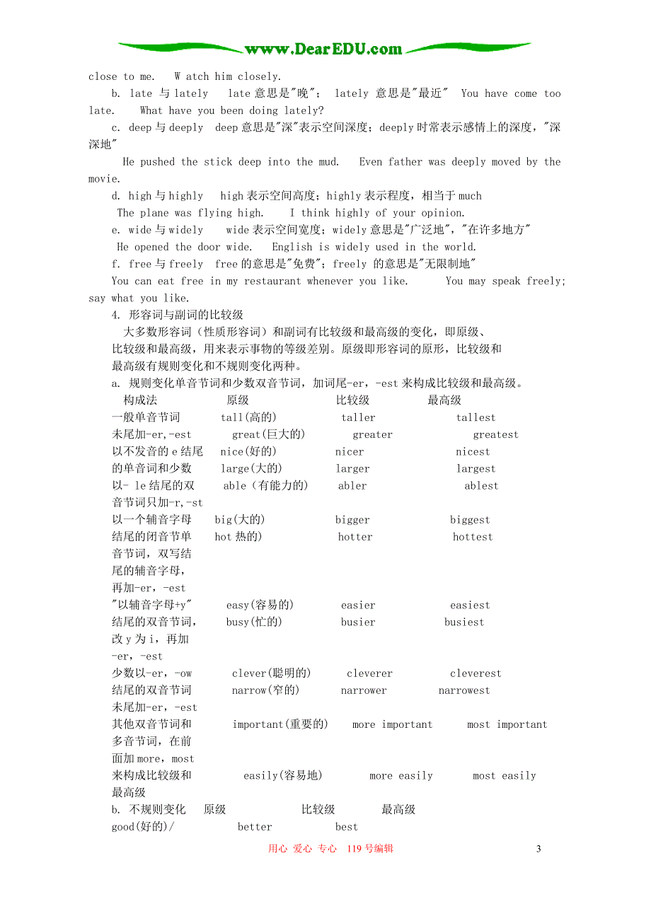 江苏地区中考英语形容词与副词知识精讲 牛津英语.doc_第3页