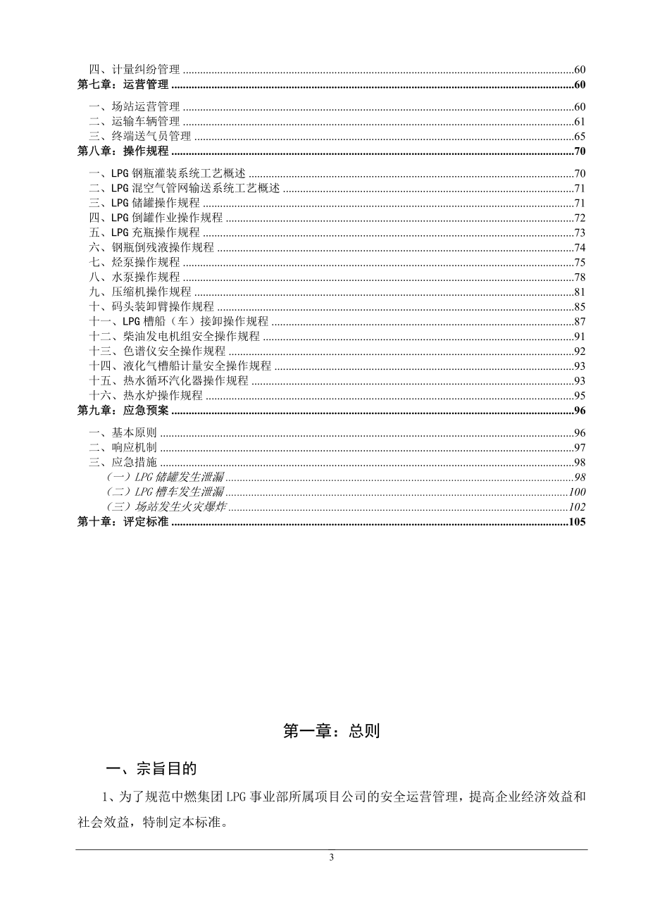 某集团LPG安全运营管理标准概述_第3页