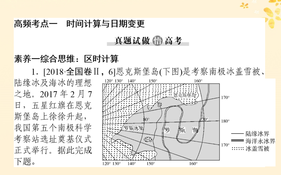 高考地理二轮复习专题二地球运动规律课件_第3页