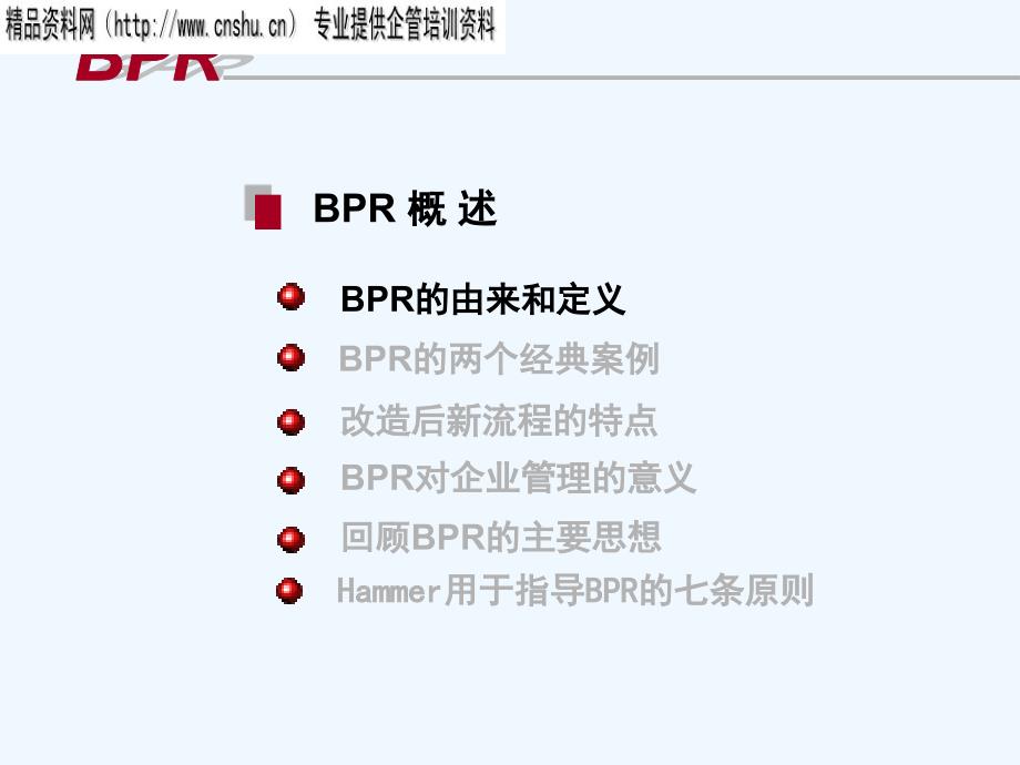 《精编》现代企业业务流程重组方案_第3页