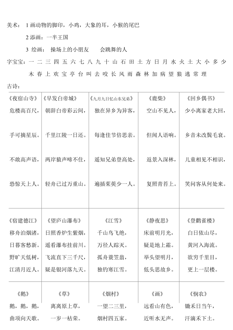 学前班知识汇总.doc_第3页