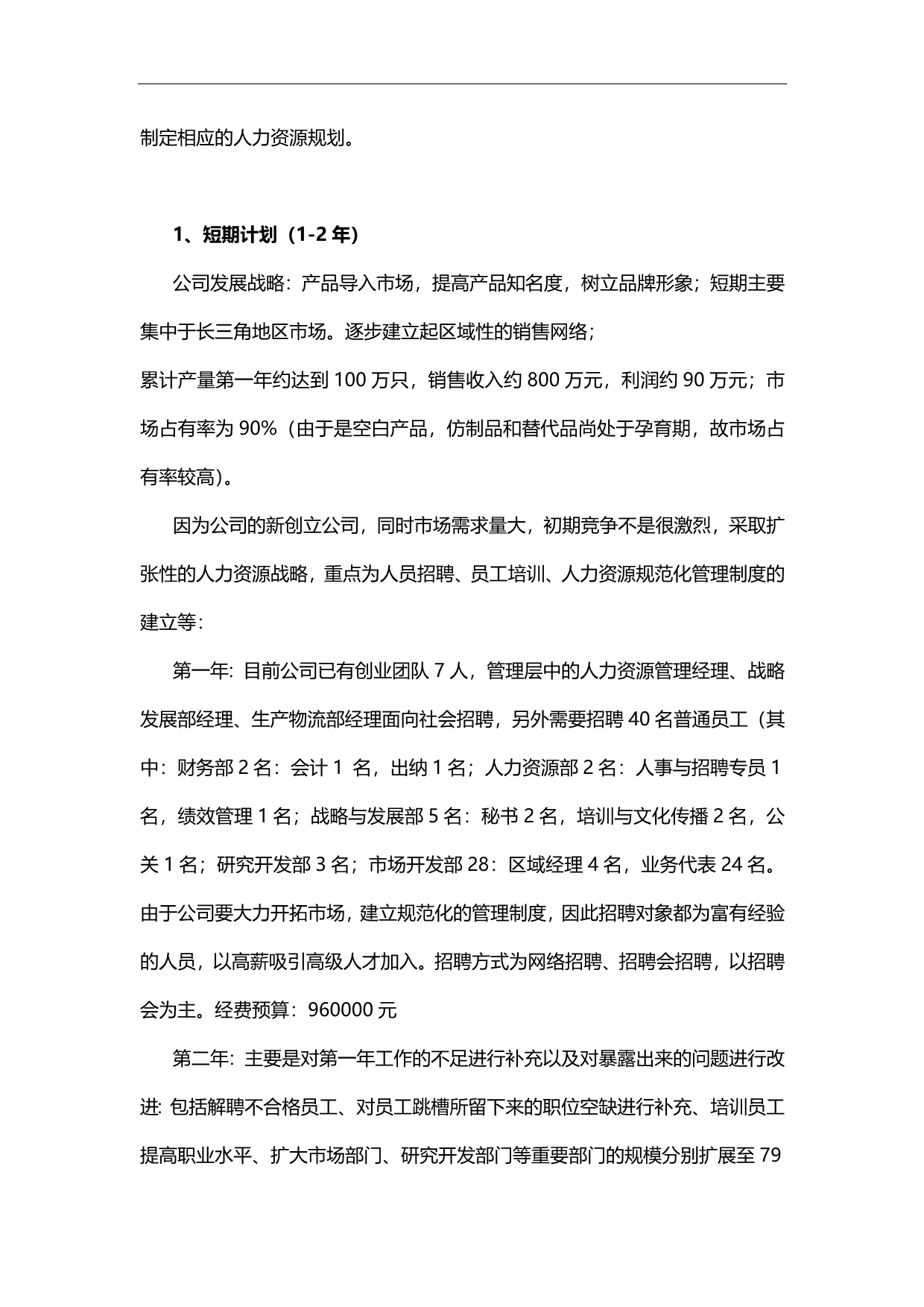 2020（人力资源规划）朝华实业有限责任公司人力资源管理规划书_第4页