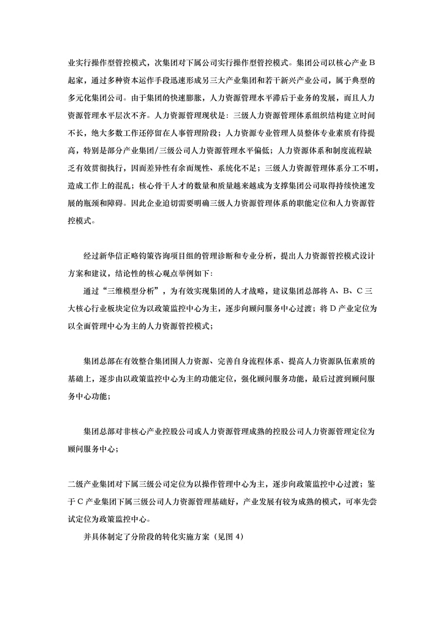 集中不集权分权不分散_集团化公司人力资源管理模式设计探讨2_第2页