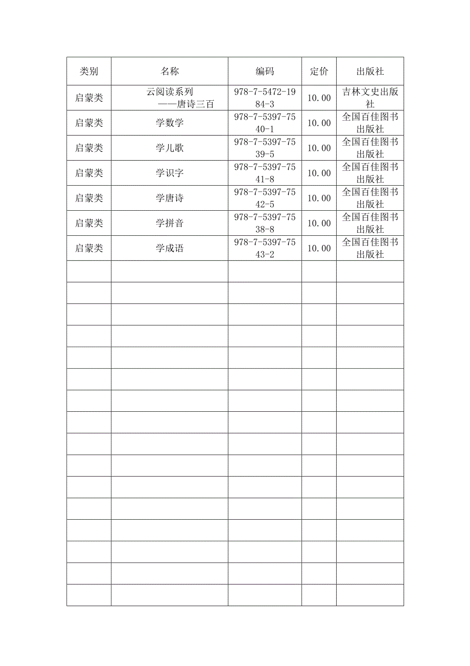 幼儿园图书分类管理表.doc_第4页