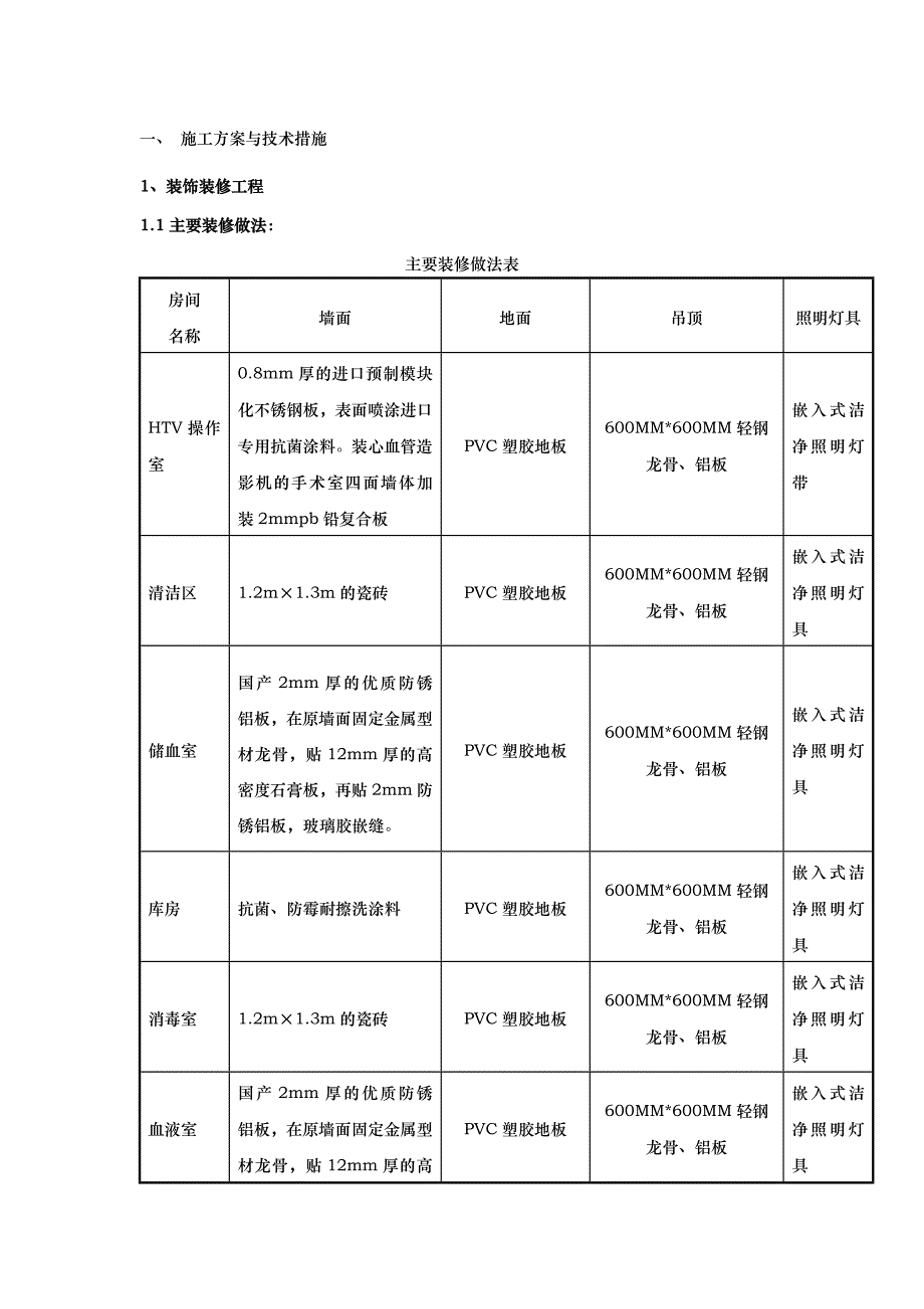 遵义市医院检验室二次装修施组_第3页