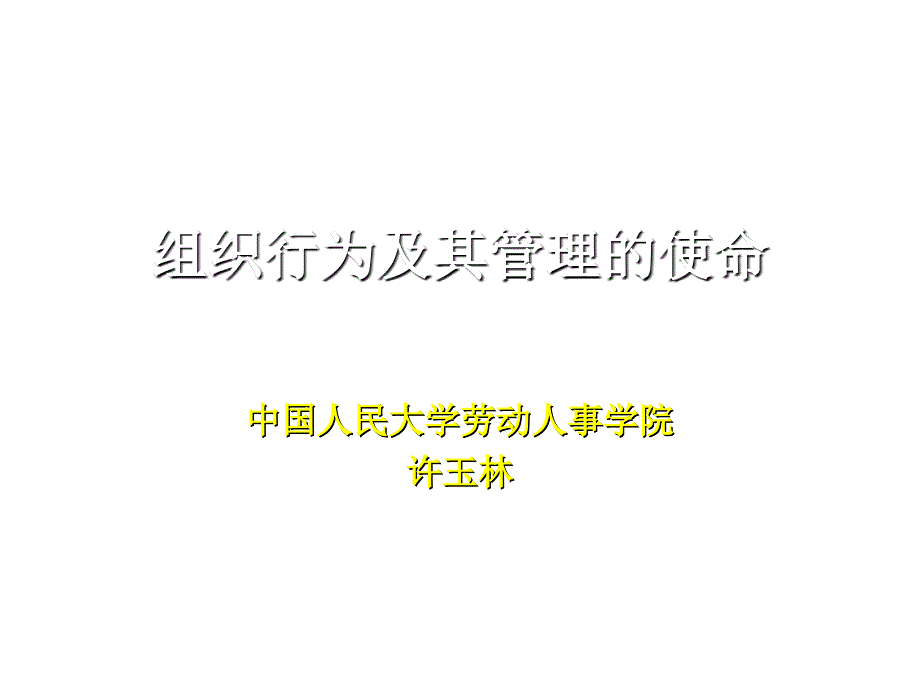 《精编》组织行为管理理论与实践_第1页