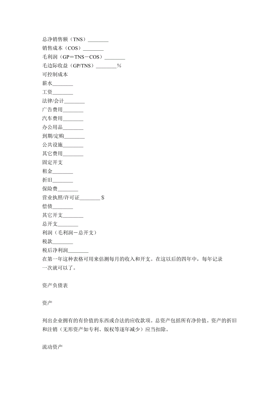 《精编》为融资准备的财务报表_第3页