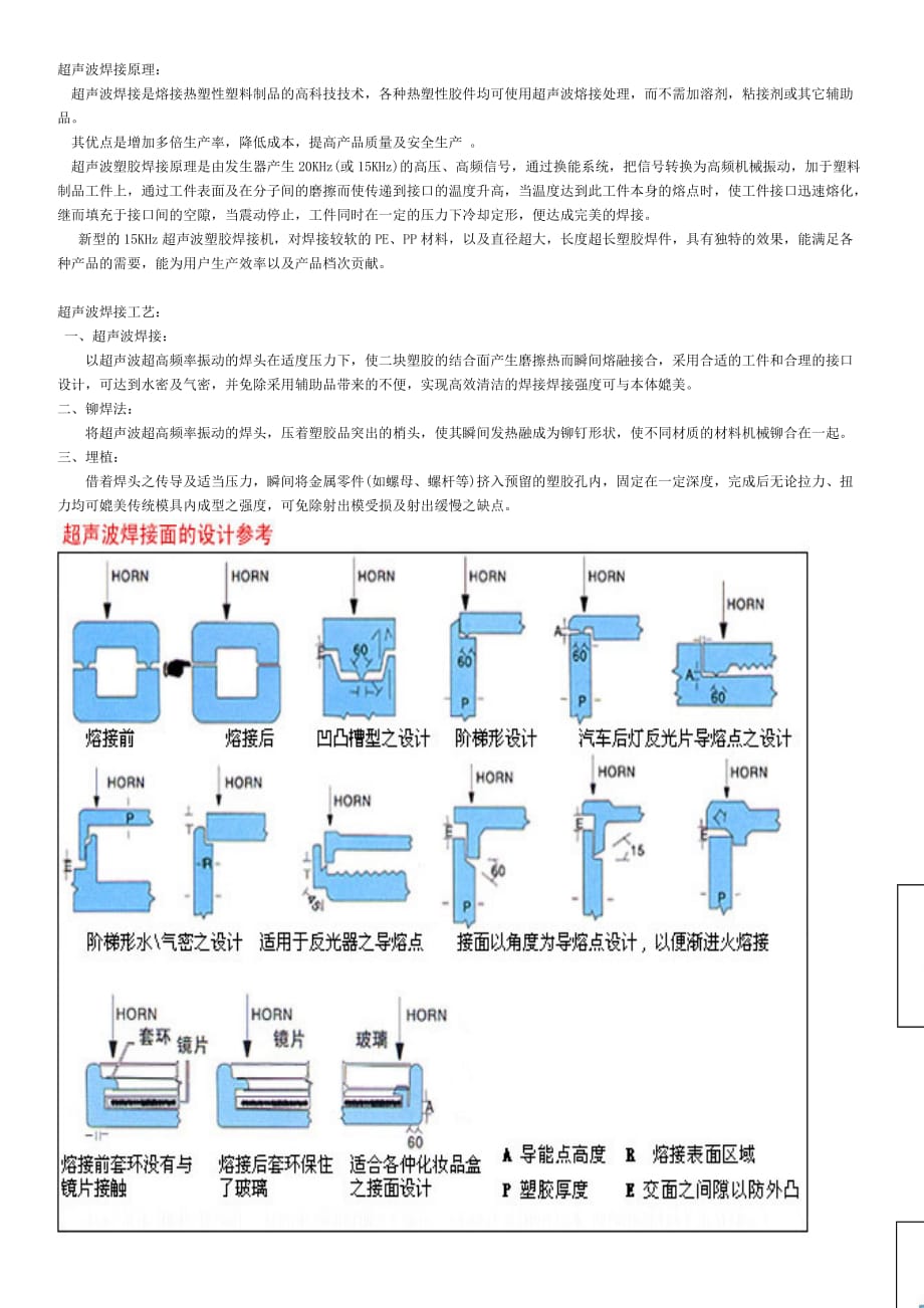 超声波焊接原理和应用.doc_第1页