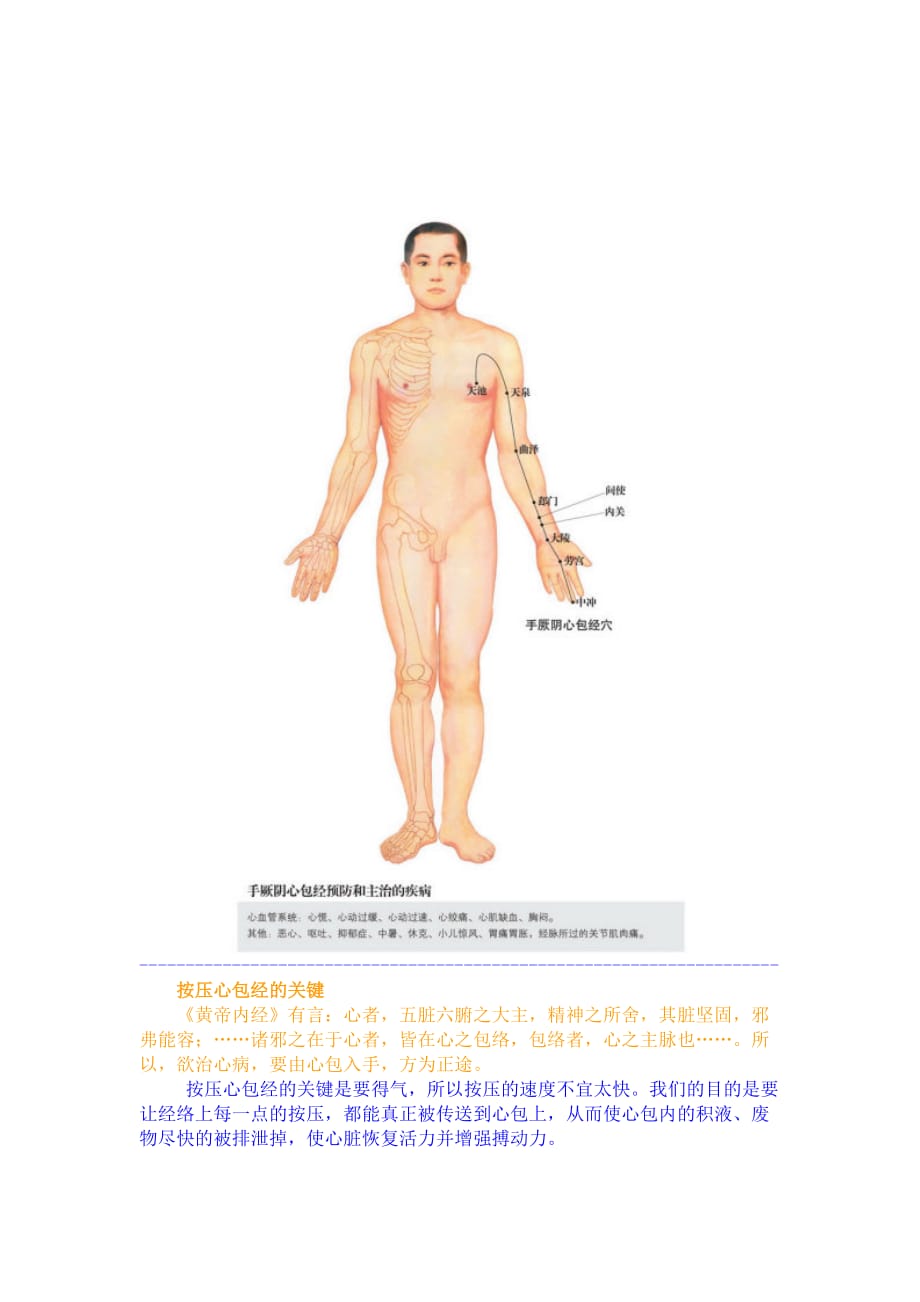 手厥阴心包经的循行路线及穴位位置.doc_第2页