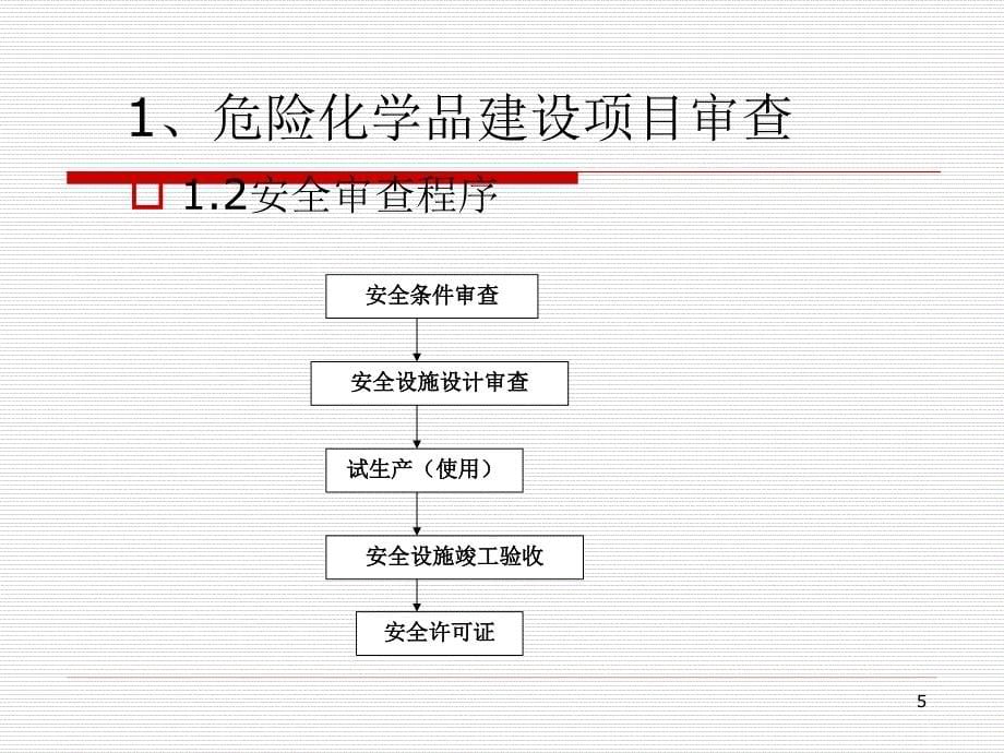 危险化学品建设项目“两重点一重大”安全审查PPT幻灯片课件_第5页