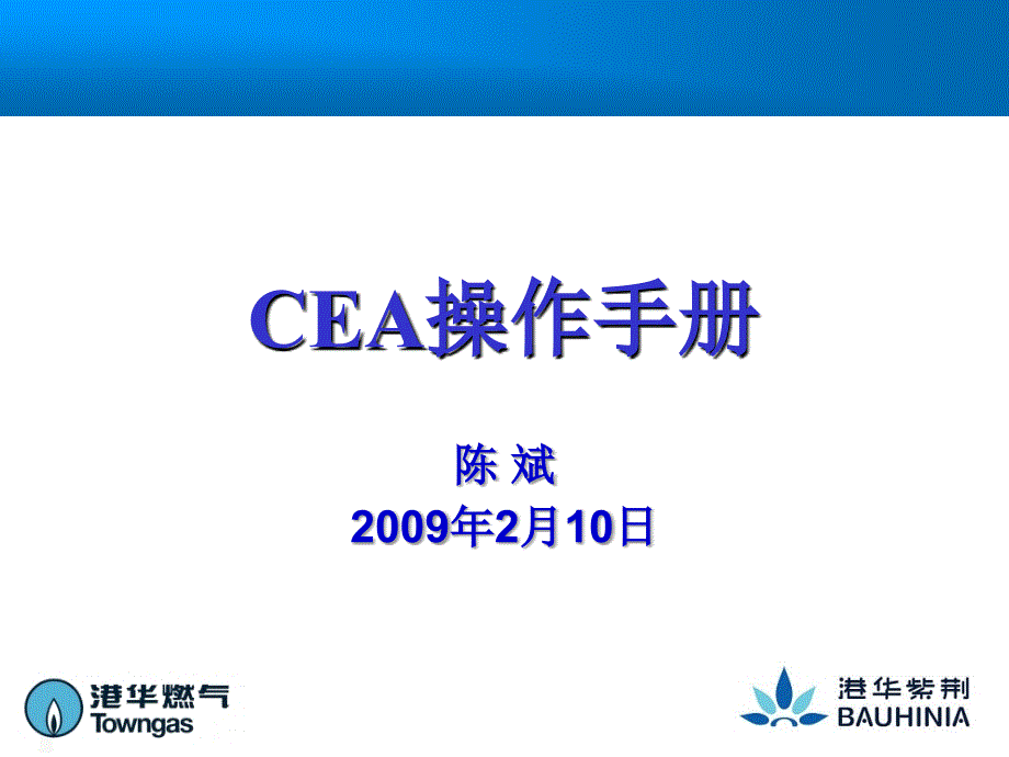 CEA操作手册.ppt_第1页