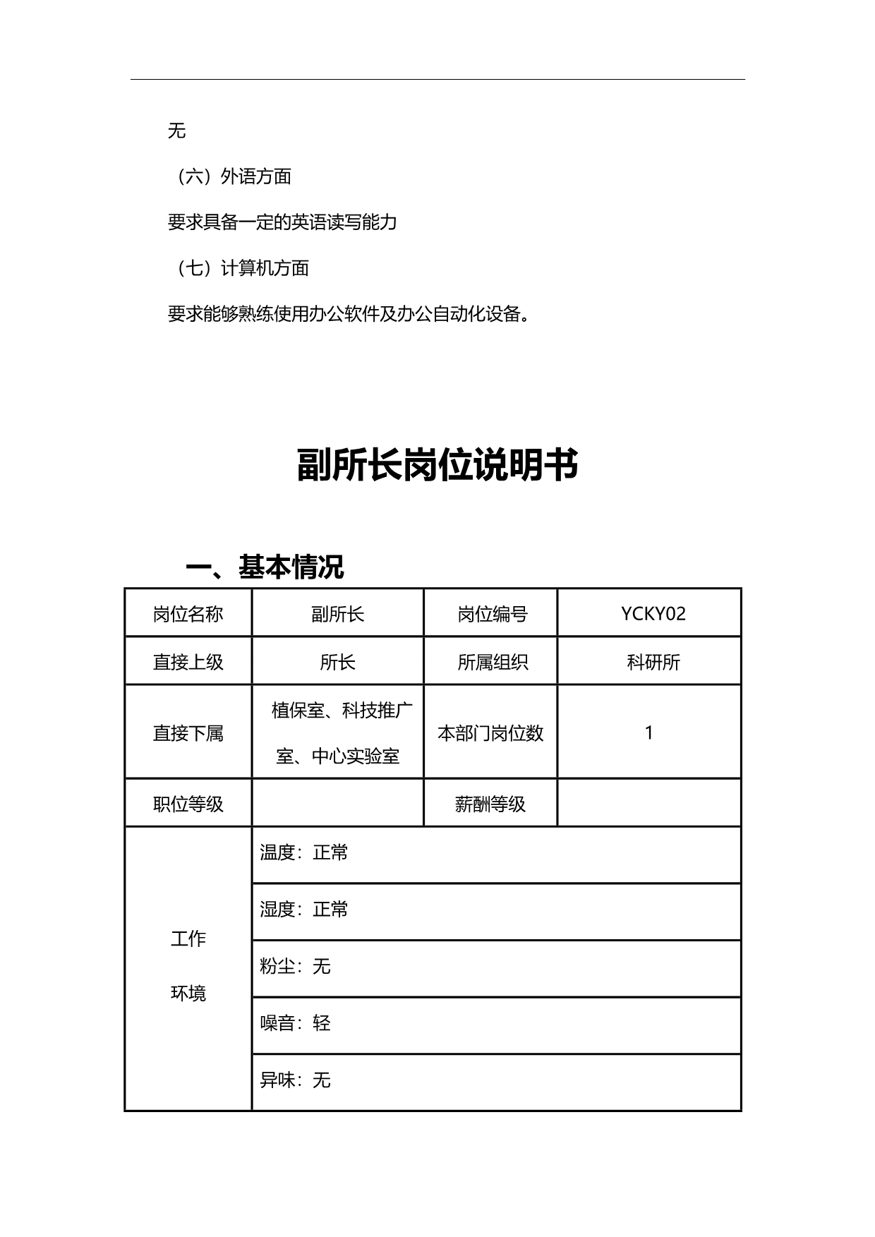 2020（岗位职责）科研院岗位说明书(日)_第4页