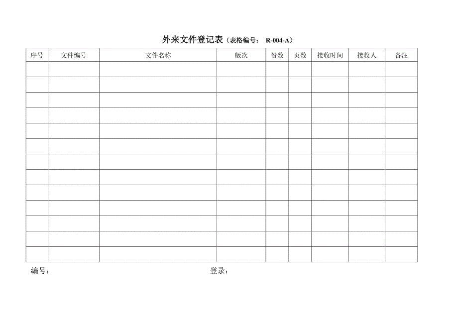 《精编》公司常用表格汇总_第5页