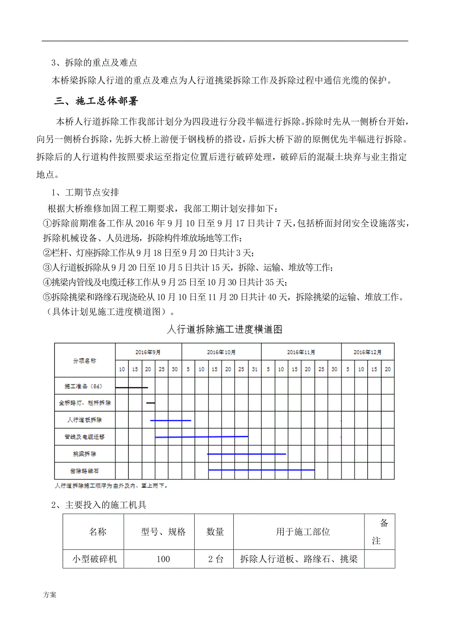 人行道拆除施工的解决方案.doc_第2页