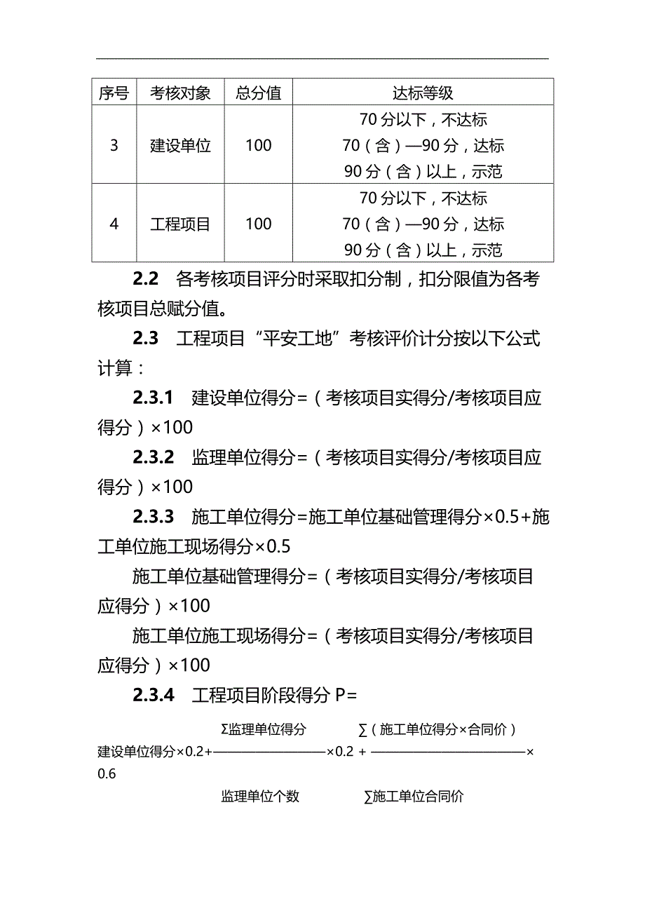 2020（绩效考核）平安工地考核标准_第2页