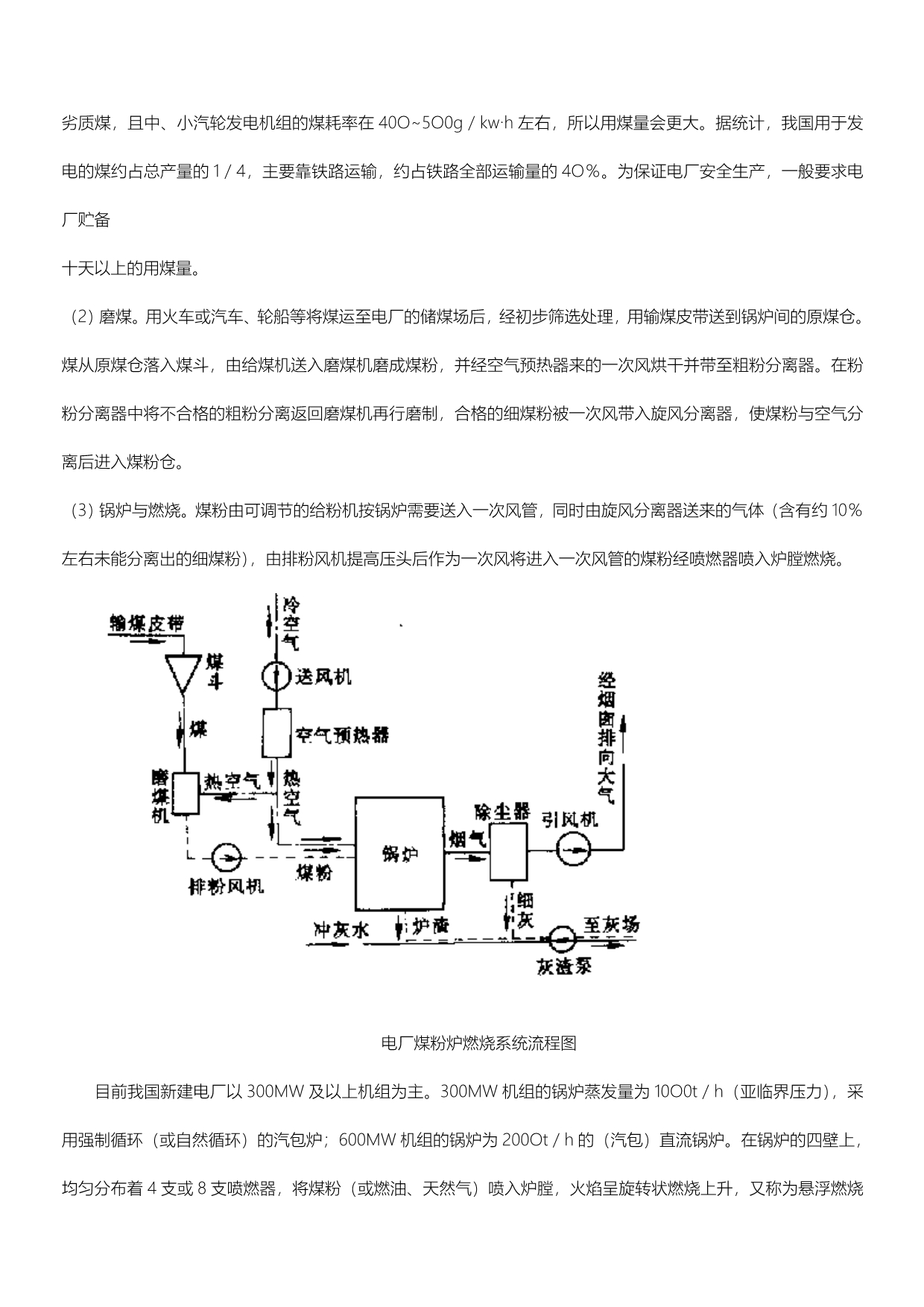 火电厂的生产流程图_第4页