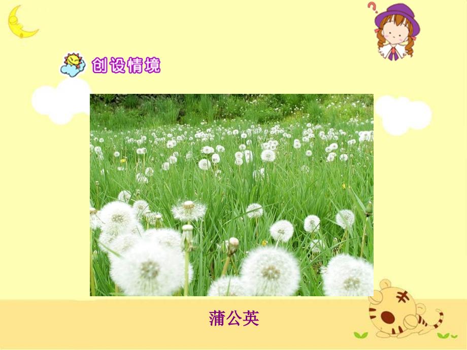 苏教版小学三年级语文上册《蒲公英》参考课件_第4页