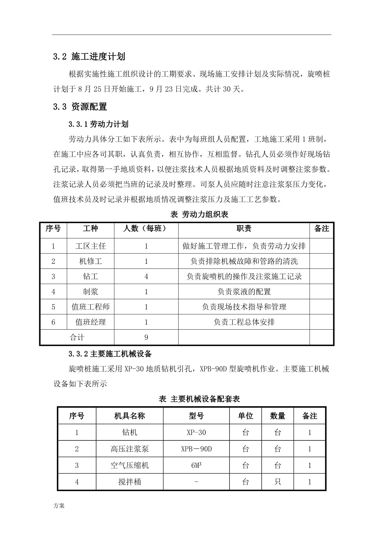 三重管高压旋喷桩专项施工的解决方案.doc_第5页