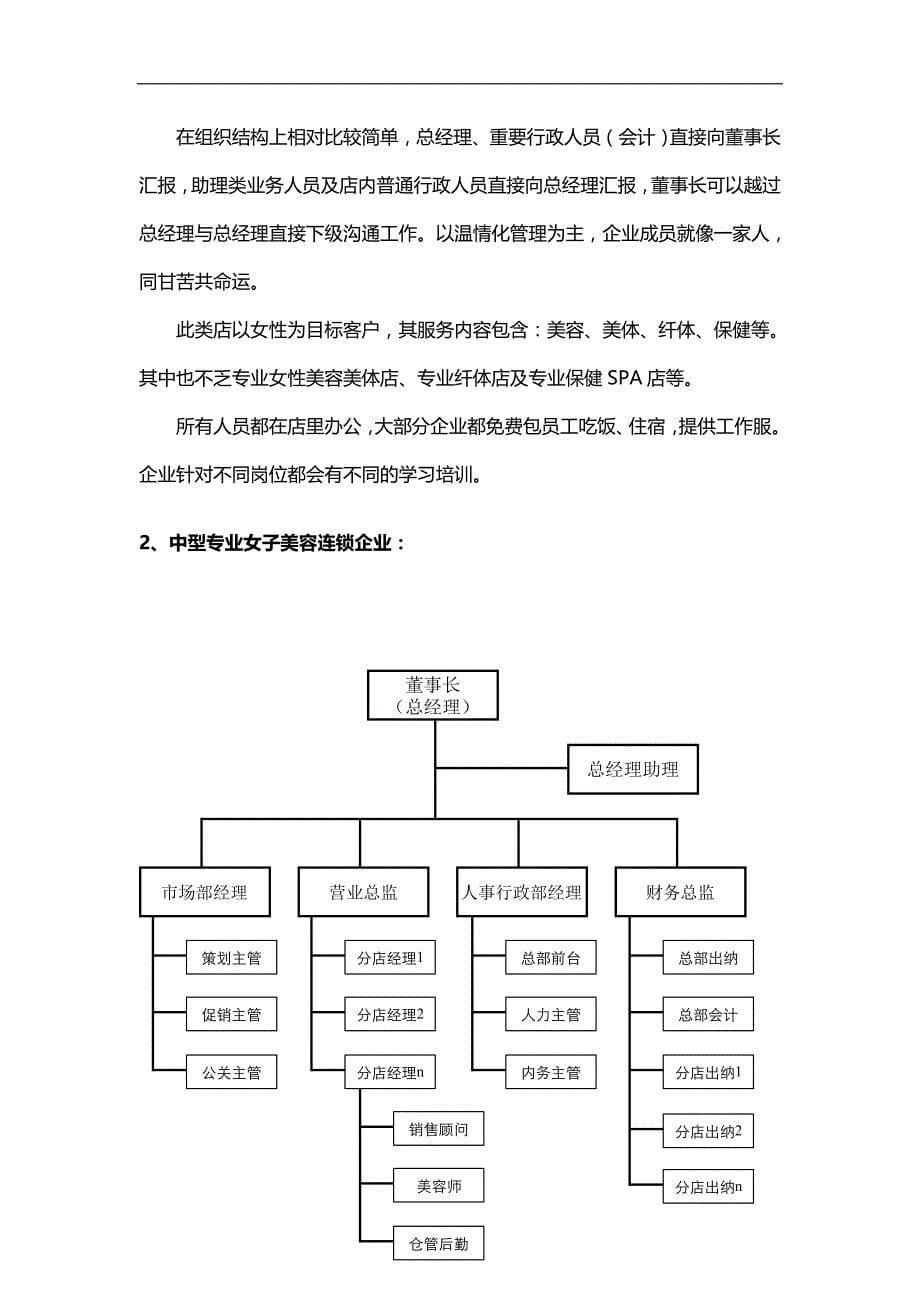 2020（人力资源管理）大中型美容院人力管理模式_第5页