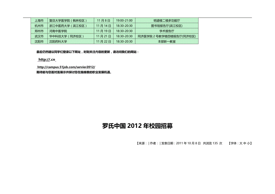 2020（招聘面试）校园招聘信息_第4页