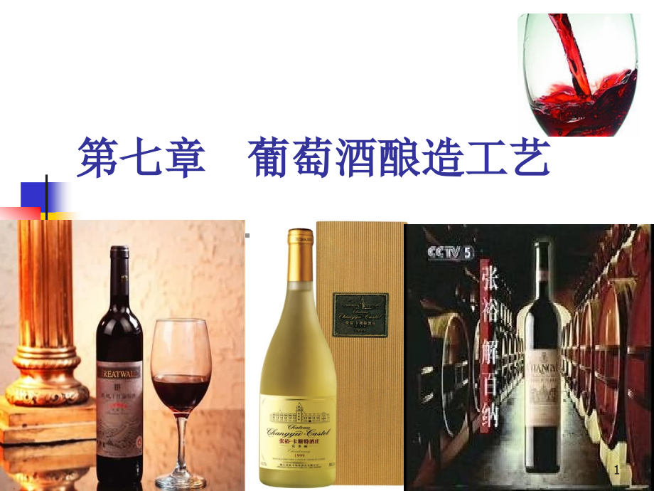 葡萄酒酿造工艺PPT幻灯片课件_第1页