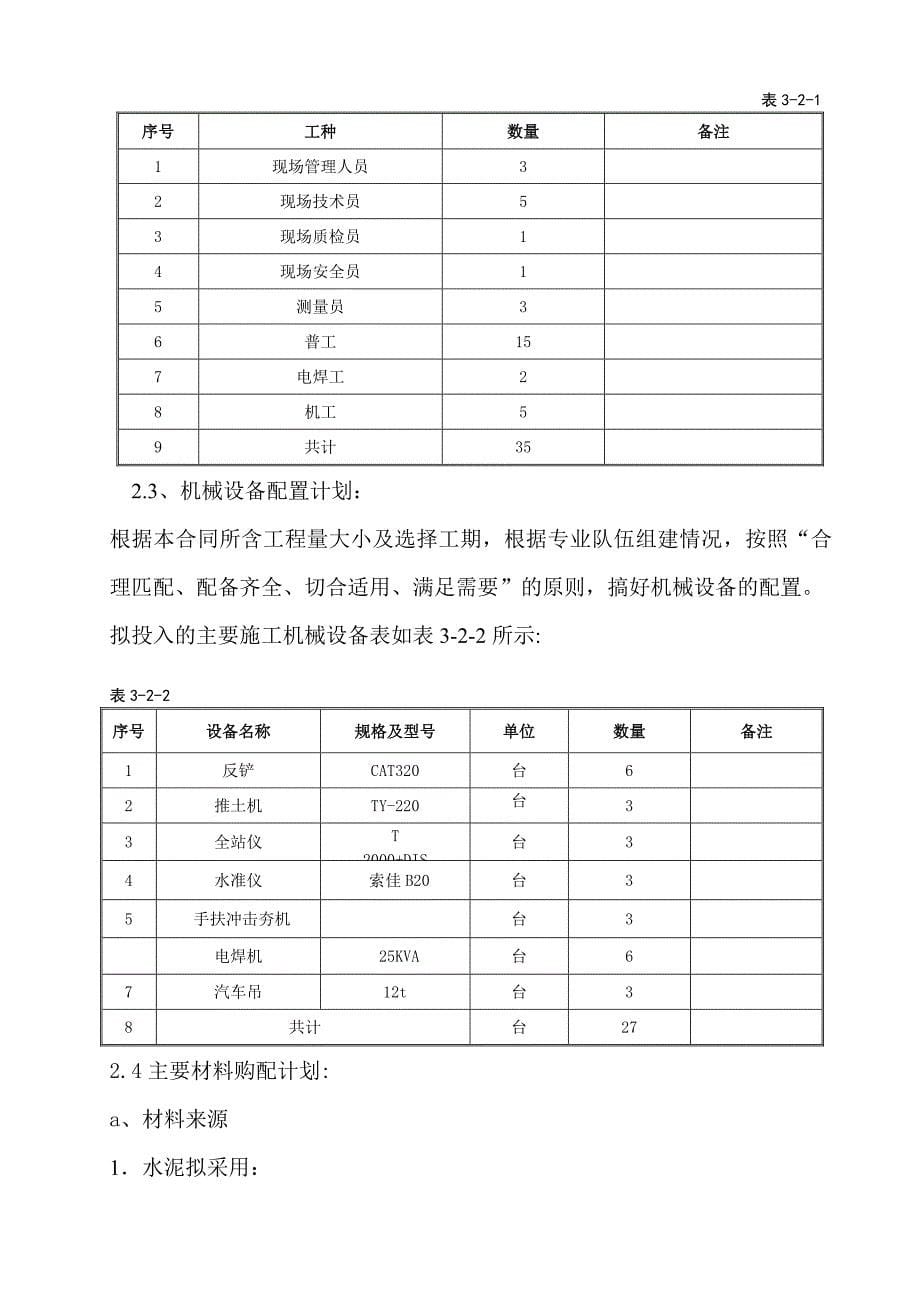 滨江路东北段还房小区附属工程道路市政排水专项施工p_第5页