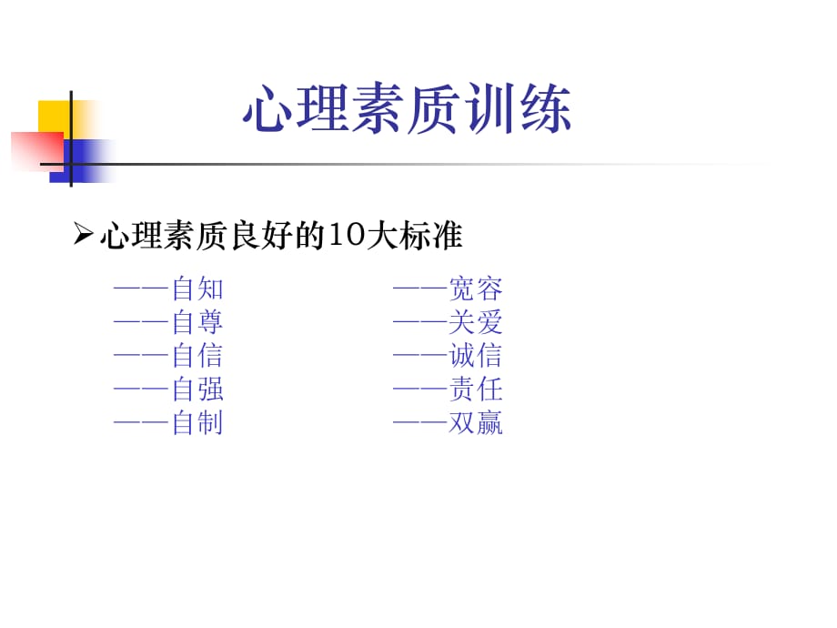 《精编》职业规划心理素质培训课程_第3页