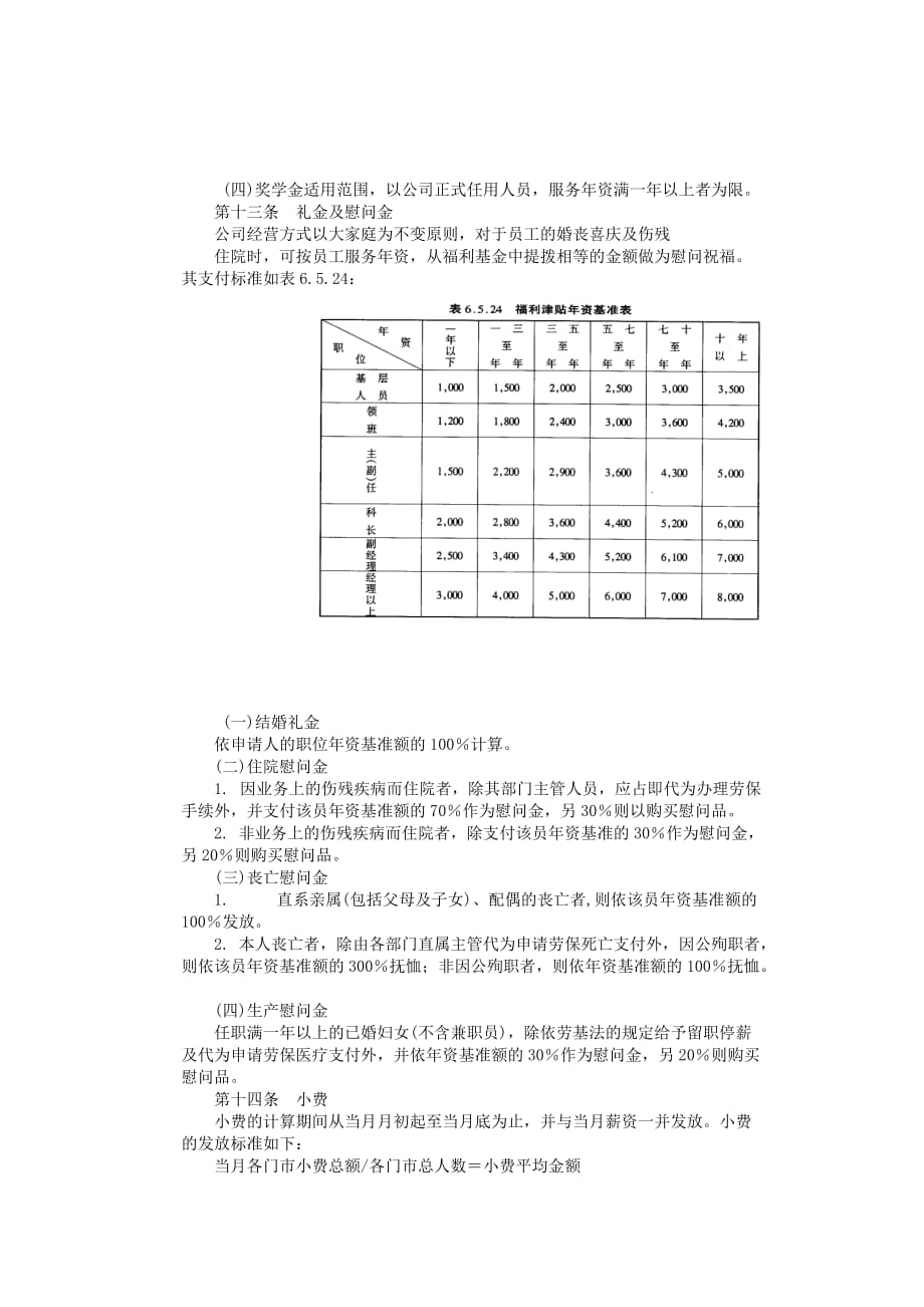 《精编》某餐饮业奖金管理制度_第3页