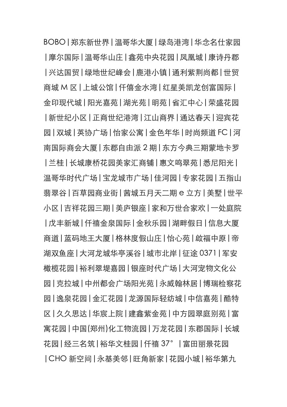 【行业】郑州房地产广告设计案名_第3页