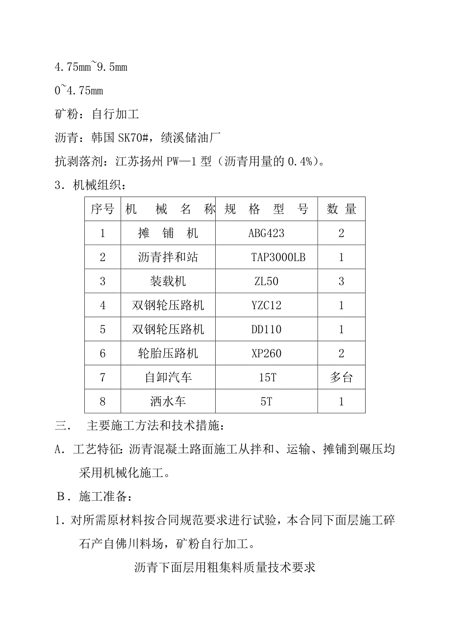 《精编》安徽某高速公路沥青砼下面层施工设计_第3页